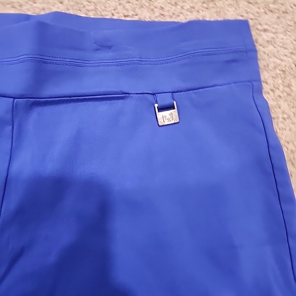 Rafaella Womens 12 Royal Blue Capri Pant - Picture 3 of 8
